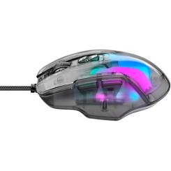 Мышка Havit HV-MS1011SE USB Transparent Black Фото 2