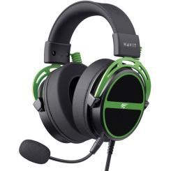 Наушники Havit HV-H2030E Black/Green Фото