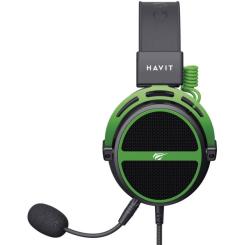 Наушники Havit HV-H2030E Black/Green Фото 2