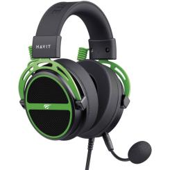 Наушники Havit HV-H2030E Black/Green Фото 3