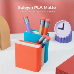 Пластик для 3D-принтера Creality Soleyin matte 1кг, 1.75мм, black Фото 1