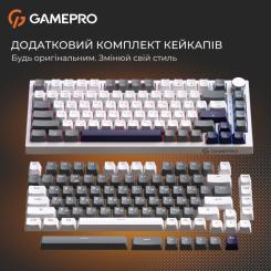 Клавиатура GamePro Genesis Warden MK160P Outemu Swithes USB White-Gre Фото 9