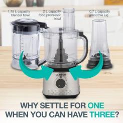 Кухонный комбайн Gorenje SBR1500E Фото 4