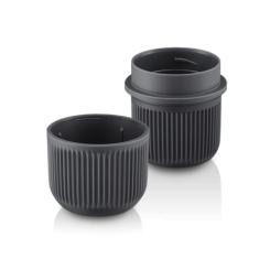 Кофеварка кемпинговая Wacaco Nanopresso з чохлом сіра Фото 4