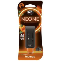 Ароматизатор для автомобиля K2 NEONE ORANGE 70 г Фото 1