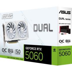Видеокарта ASUS GeForce RTX5060 8Gb DUAL WHITE OC Фото 11