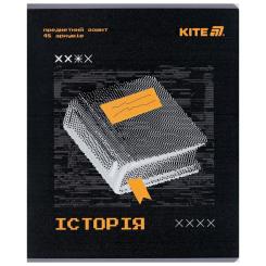 Тетрадь Kite предметная Techno 48 листа, клетка, история Фото