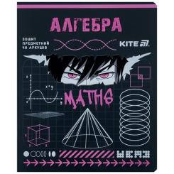 Тетрадь Kite предметний Cyber 48 аркуші, клітинка, алгебра Фото
