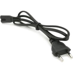 Кабель питания Voltronic C7 0.8m 0.5mm2 black Фото 1