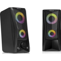 Акустическая система REAL-EL S-107 USB Black Фото 1