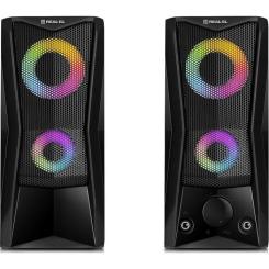 Акустическая система REAL-EL S-107 USB Black Фото 2
