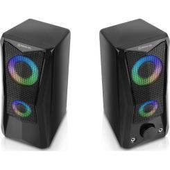 Акустическая система REAL-EL S-107 USB Black Фото 3