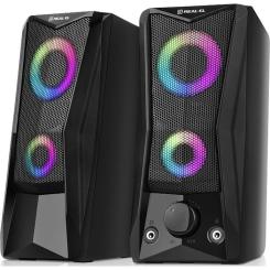 Акустическая система REAL-EL S-107 USB Black Фото 4