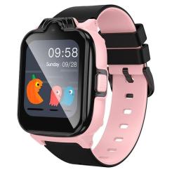 Смарт-часы HOCO Y104 4G children phone-watch Pink Фото