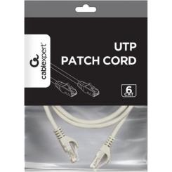Патч-корд Cablexpert 10м UTP cat 6 CU gray Фото 1
