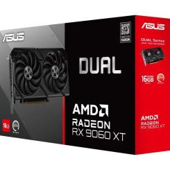 Видеокарта ASUS Radeon RX 9060 XT 16Gb DUAL OC Фото 11