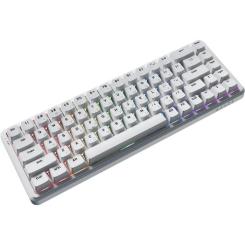 Клавиатура Ajazz AK680 MAX Magnetic Switch RGB USB White Фото 1