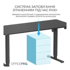 Компьютерный стол OfficePro ODE1670B Black Фото 6