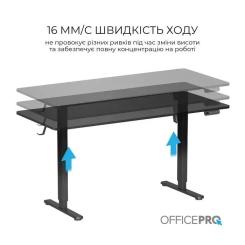 Компьютерный стол OfficePro ODE1670B Black Фото 7