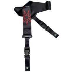 Ремень для гитары DiMarzio Jim Root #4 Black ClipLock Фото