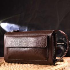 Сумка Canpellini Из натуральной кожи Коричневая Фото 8