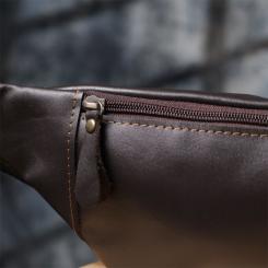 Сумка Shvigel Из натуральной кожи Коричневая Фото 9