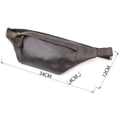 Сумка Shvigel Из натуральной кожи Коричневая Фото 2