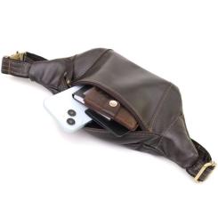 Сумка Shvigel Из натуральной кожи Коричневая Фото 6