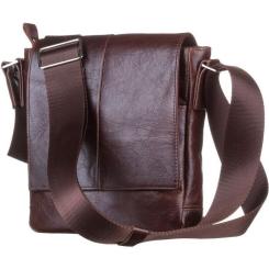 Сумка Shvigel Из натуральной кожи Коричневая Фото 3