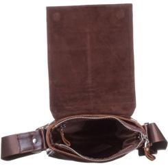 Сумка Shvigel Из натуральной кожи Коричневая Фото 5