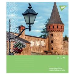 Тетрадь Yes Ukraine travel А5 48 листов клетка Фото 1