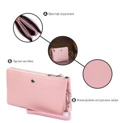Кошелек ST Leather Розовый Фото 3