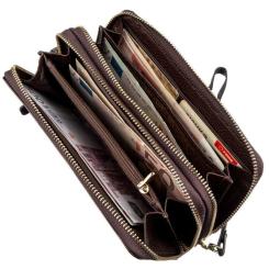 Кошелек ST Leather Коричневий Фото 5