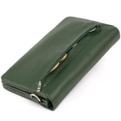 Кошелек ST Leather Из кожи Зеленый Фото 1