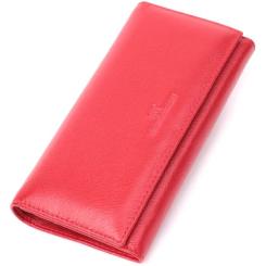 Кошелек ST Leather Из натуральной кожи Красный Фото