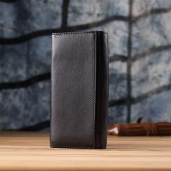 Кошелек ST Leather З натуральної шкіри Чорний Фото 10