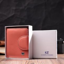 Кошелек ST Leather Кожаный Оранжевый Фото 10
