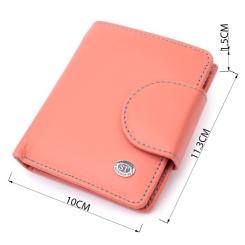 Кошелек ST Leather Кожаный Оранжевый Фото 2