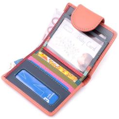 Кошелек ST Leather Кожаный Оранжевый Фото 6