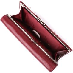 Кошелек ST Leather Из натуральной кожи Бордовый Фото 7