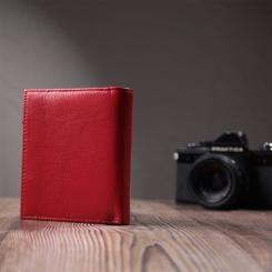 Кошелек ST Leather Из натуральной кожи Красный Фото 10