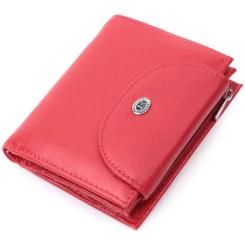 Кошелек ST Leather Из натуральной кожи Красный Фото