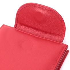 Кошелек ST Leather Из натуральной кожи Красный Фото 5