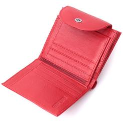 Кошелек ST Leather Из натуральной кожи Красный Фото 6