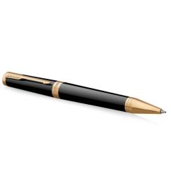 Ручка шариковая Parker INGENUITY Black Lacquer GT BP Фото 1