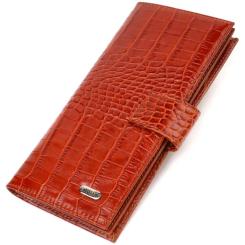Кошелек Canpellini Из натуральной кожи Рыжий Фото