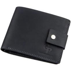 Портмоне Grande Pelle В винтажном стиле Черное Фото