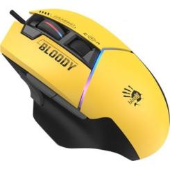 Мышка A4Tech Bloody W95 Ultra USB Yellow/Black Фото 1