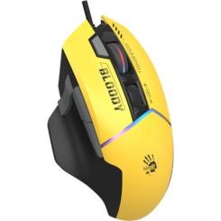 Мышка A4Tech Bloody W95 Ultra USB Yellow/Black Фото 2