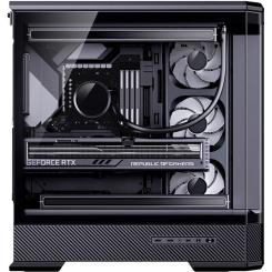 Корпус для ПК JONSBO D400 Black Фото 6